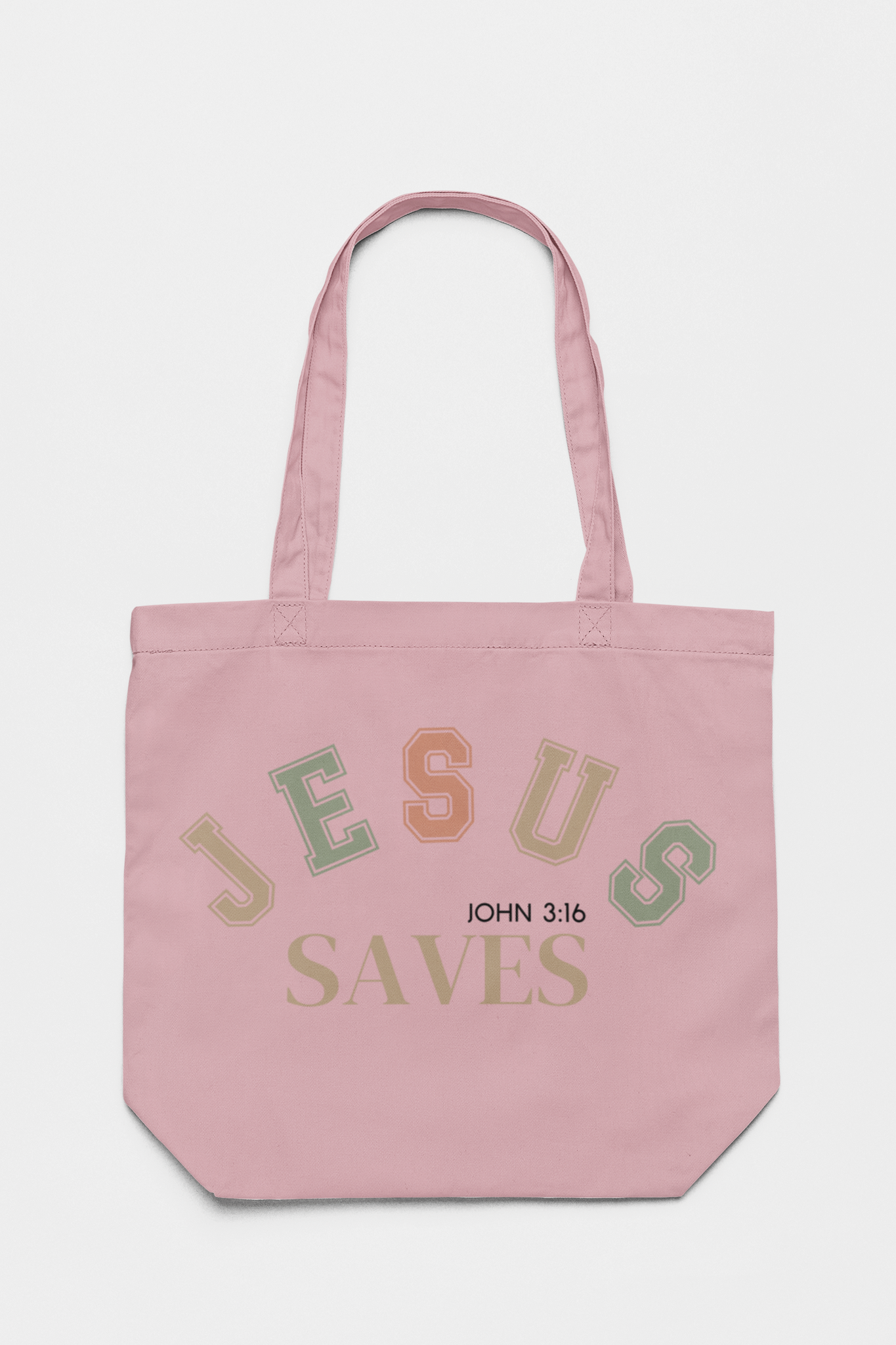 Jesus Saves tote bag